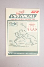 Bus Coach Timetable Provincial