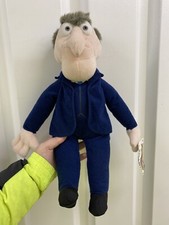 The Muppets 17” Teddy Plush With Beans And Tags Statler VERY RARE