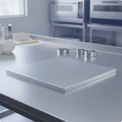 Perforated baking tray - perforated,
