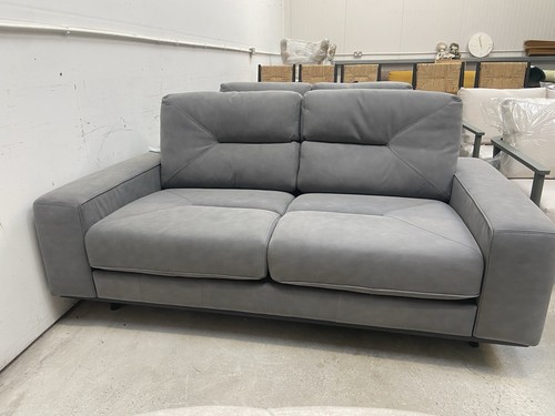 Plan vintage leather sofa - plan,