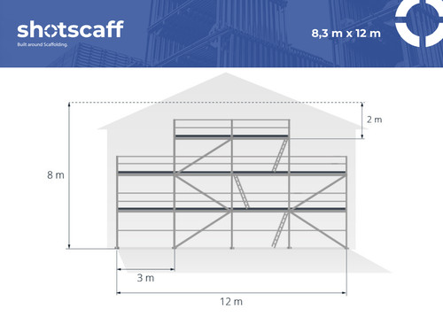 Top gable scaffolding new