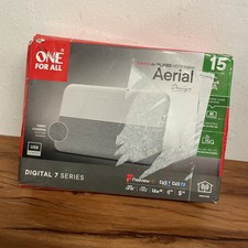 One For All Amplified Indoor TV Aerial Fabric Design Active Noise Filters│SV9436