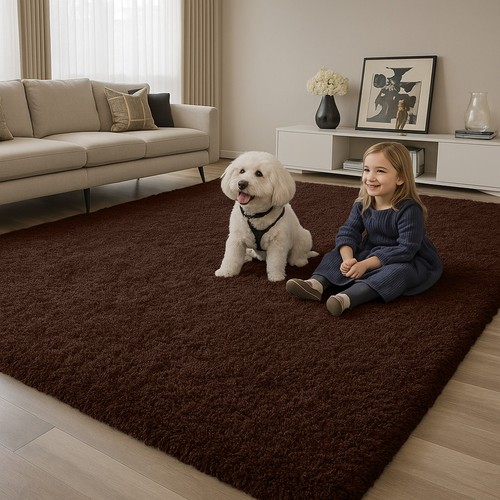 Fluffy rugs large shaggy rug - fluffy,