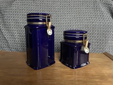 Vintage Allders Royal Colbalt