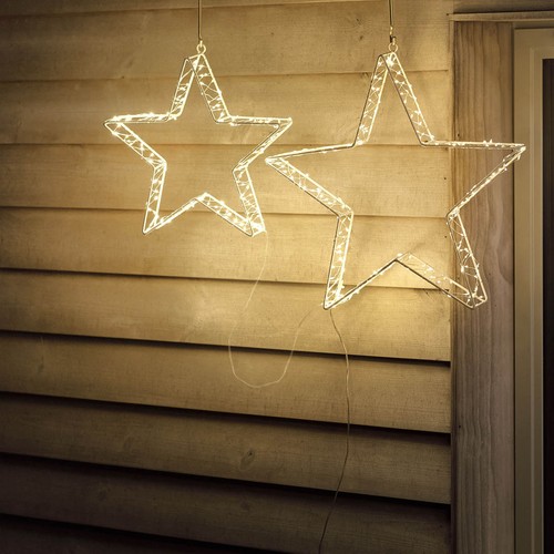 Led stars christmas silhouette - led,