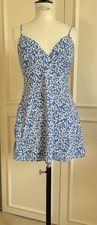 Zara Blue Ditsy Floral Fit And