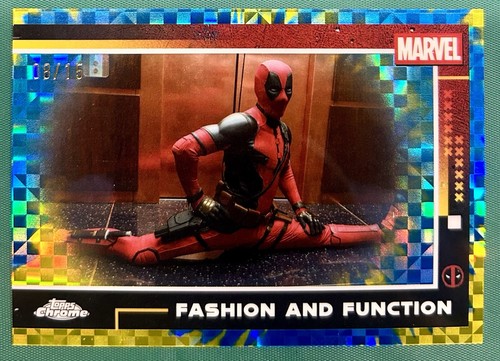 2025 topps deadpool - deadpool, chrome
