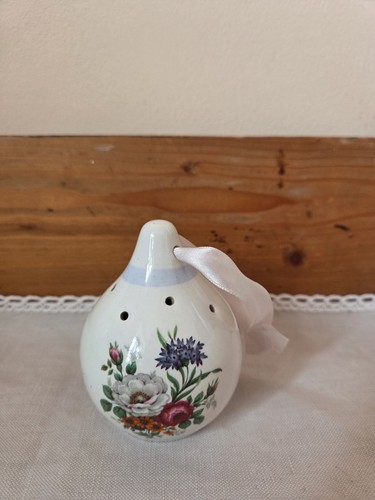 Vintage china scent pomander - vintage,