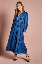 Coast Navy Maxi Dress Womens Occasion Dresses