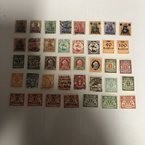 Danzig stamps - danzig,