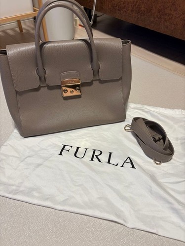Furla gray bag - furla,