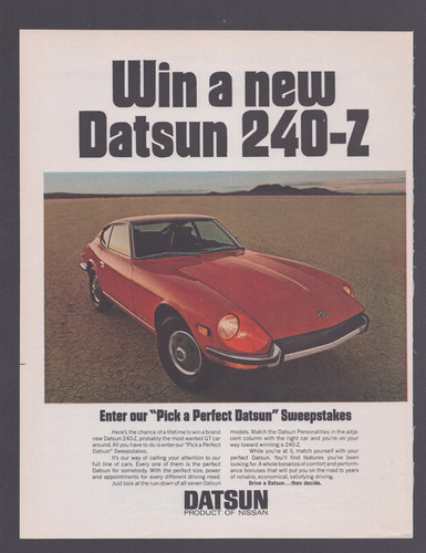 1971 print datsun - ,