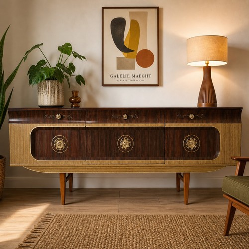Vintage mid century sideboard - vintage,