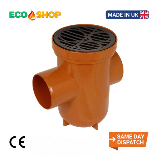 Back inlet rodable gully 110mm - inlet,