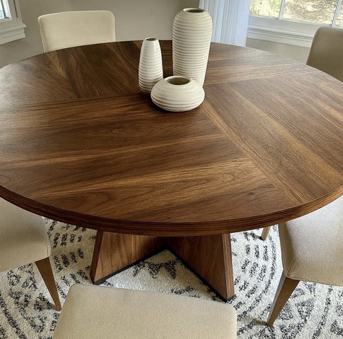 Dining table wood rustic - dining,
