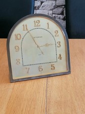 Eterna Brass 8 Day Swiss Clock, Wind Up