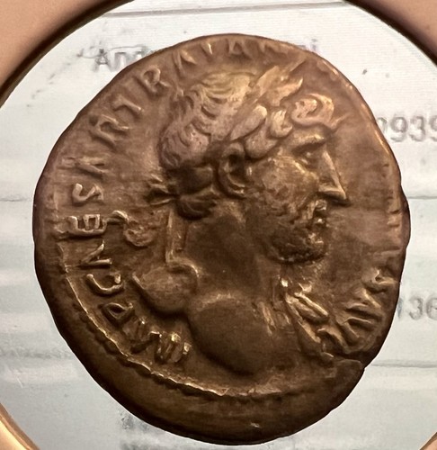 Hadrian denarius liberal - hadrian,