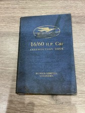 HUMBER 16/60hp SALOON ORIGINAL