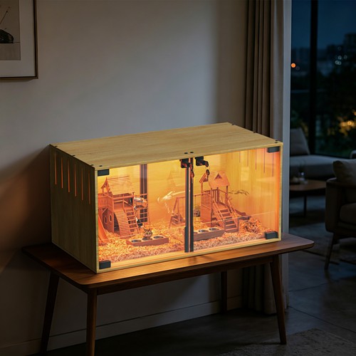 Chewproof hamster cage large - chewproof, 2