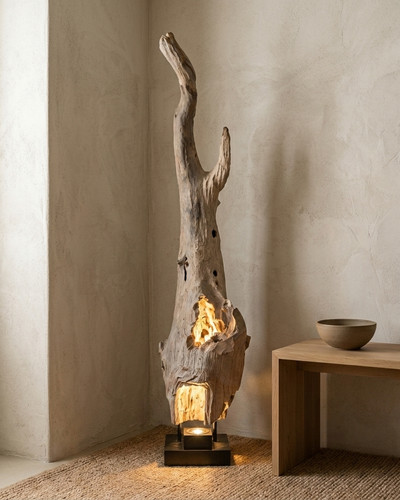 Kinaree floor lamp treibholz - lamp,