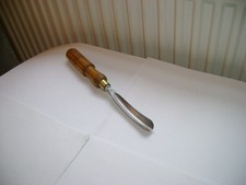 Vintage S.J. Addis London 5/8" Deep Curved Gouge made in England