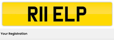 R11 ELP - Cherished Private Number Plate - on DVLA Registration Certificate