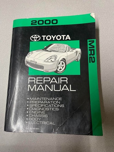 2000 toyota mr2 service - toyota, mr