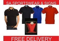 KUSTOM KIT PIQUE TIPPED MADNESS EMBROIDERED BADGE SIZES S - XXL