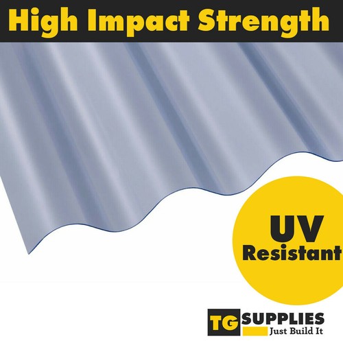 High impact clear corrugated - impact,