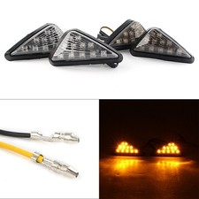 2X LED Turn Signal Indicator Light Smoke Fit Honda CBR 1000RR 04-06 954RR 02-03