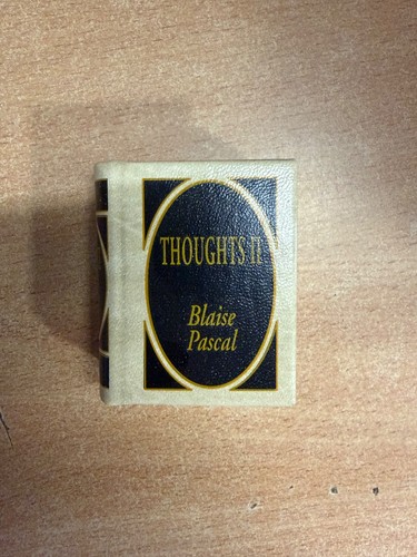 Thoughts blaise pascal - ii,