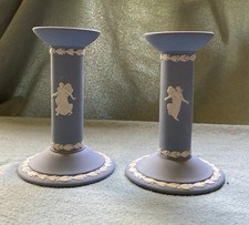 2 Wedgwood Blue Jasperware
