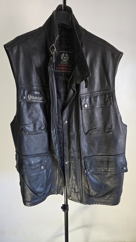 Vintage belstaff leather - leather, vest