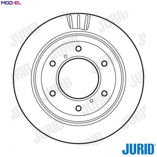 Brake disc 562777jc for - 562777jc,