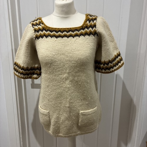 Hand knit fair isle - isle, jumper