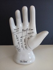 Ceramic Palmistry Hand