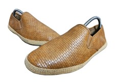 Next Tan Weave Loafer Shoe