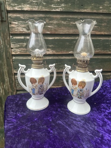 Vintage mini oil lamp 1970s - vintage,