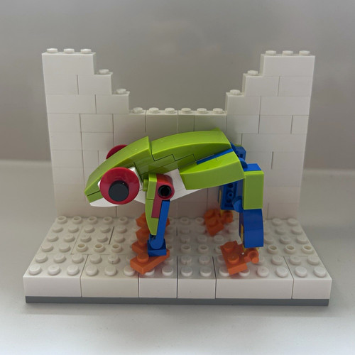 Lego rainforest frog - lego, polybag