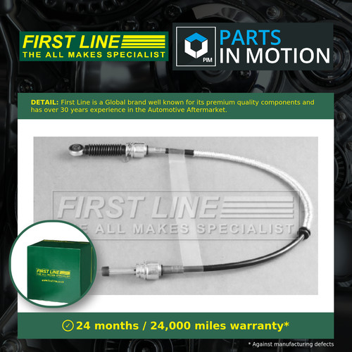 Gear change cable - fits, mini