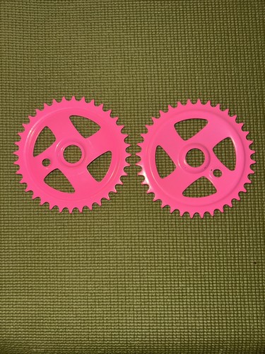 36t pink sprocket chainring - pink,