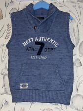 Boys Age 5-6 Years - Next Sleeveless Jumper
