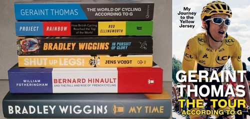 Cycling books lot - cycling,