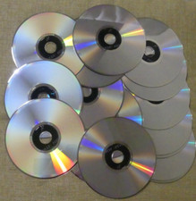 30 New CD Discs for Arts & Craft Upcycling Projects / Mosaic / Bird Scarers etc