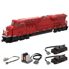 Custom MOC-37716 ES44AC Canadian Pacific- 8wide 1763+ Parts for Age 10+