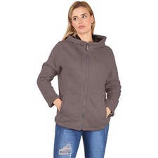 Ladies Hooded Fleece Sherpa