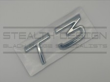 Volvo Chrome Silver Letters