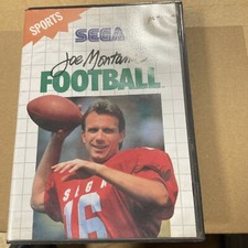 Joe Montana football -master system * please read description * re19