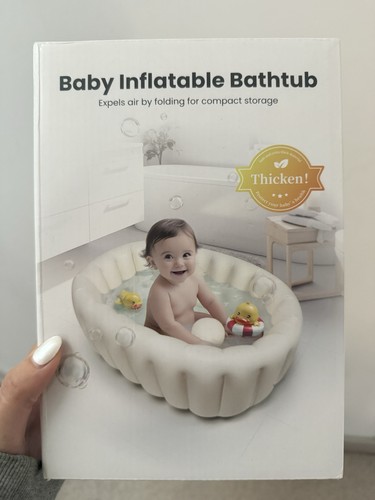 Inflatable baby bath tub - inflatable,