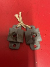 BMC AUSTIN,MORRIS MINI COOPER,MINOR CAR  1965/1969 ORIGINAL DOOR STRIKER PLATES